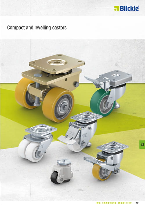Chapter 12 Compact and levelling castors